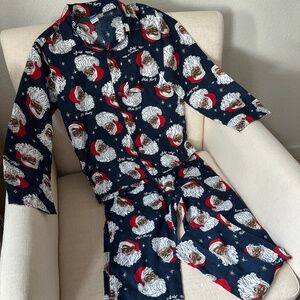 Old Navy Kid Gender-Neutral Christmas Pajama Set, Size S (6-7)